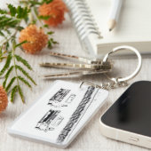 競馬 キーホルダー (正面右)