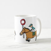 競馬 コーヒーマグカップ (正面右)