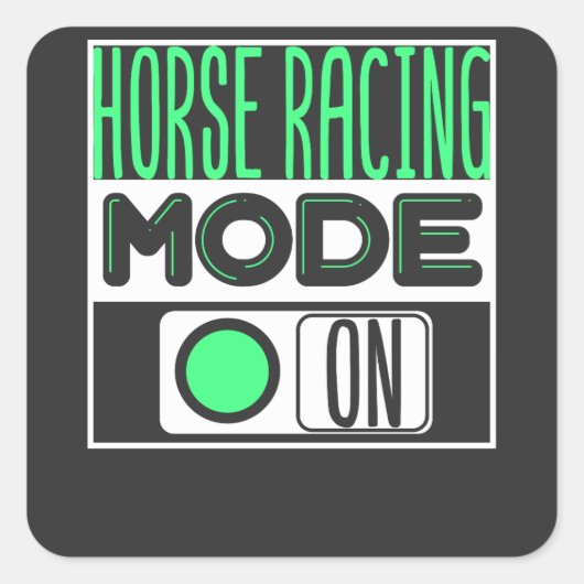 競馬 スクエアシール (正面)