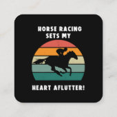 競馬 スクエア名刺 (裏面)