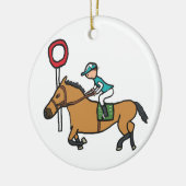 競馬 セラミックオーナメント (左)