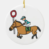 競馬 セラミックオーナメント (裏面)