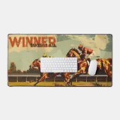 競馬 デスクマット (キーボード&マウス)