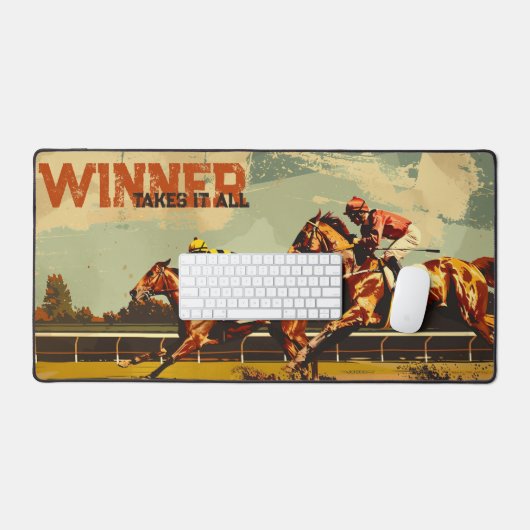 競馬 デスクマット (キーボード&マウス)
