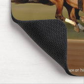 競馬-バーバーo マウスパッド (コーナー)