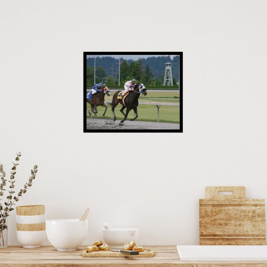 競馬 ポスター (キッチン)
