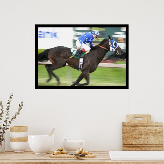 競馬 ポスター (キッチン)