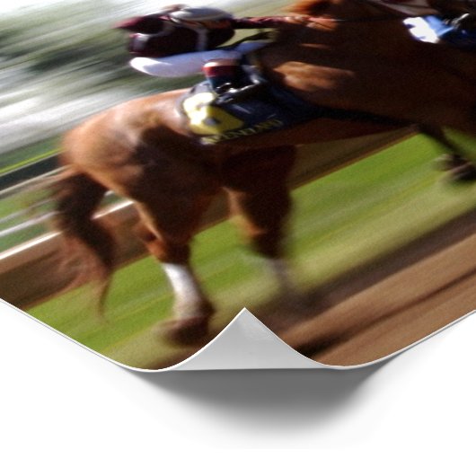競馬（ポスター） ポスター (角)