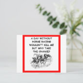 競馬 ポストカード (スタンド正面)