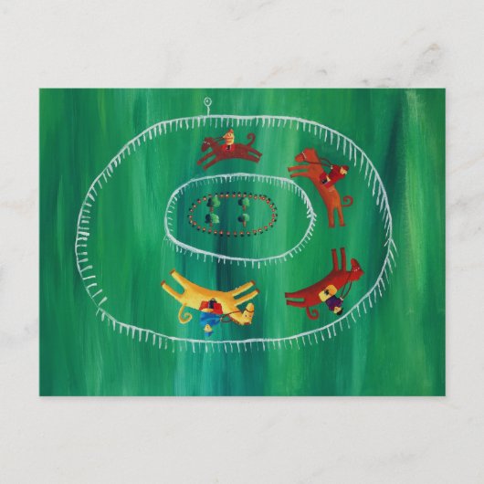 競馬 ポストカード (正面)