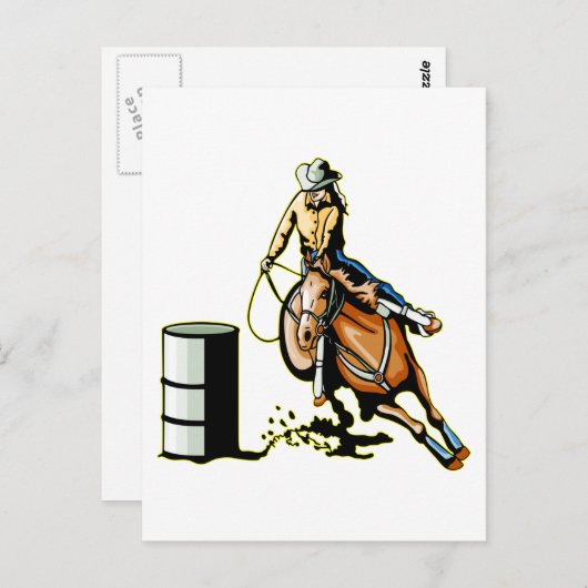 競馬 ポストカード (正面/裏面)