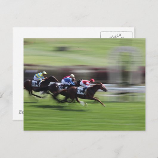 競馬 ポストカード (正面/裏面)