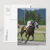 競馬 ポストカード (正面/裏面)