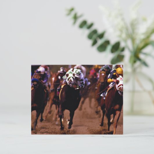 競馬 ポストカード (スタンド正面)
