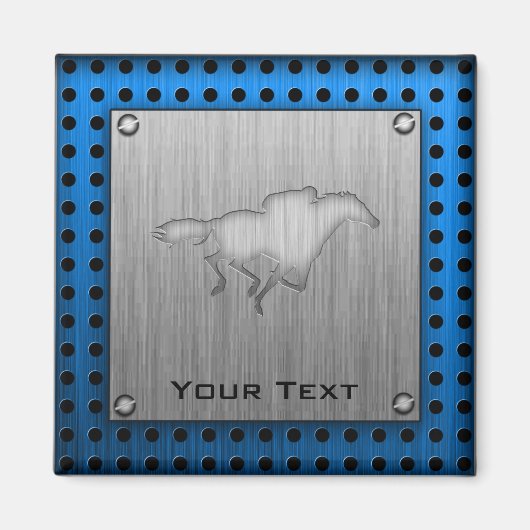 競馬；メタルルック マグネット (正面)