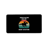 競馬 ラベル (正面)