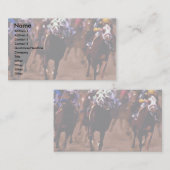 競馬 名刺 (正面/裏面)