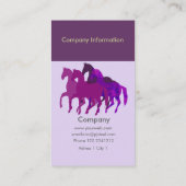 競馬 名刺 (裏面)