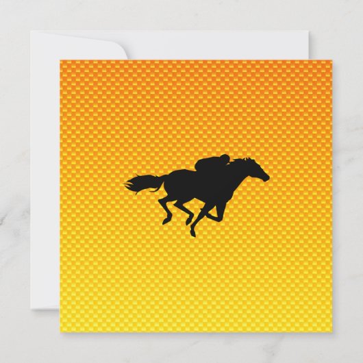 競馬 招待状 (裏面)