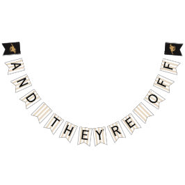 競馬/結婚の |そしてオフ バンティングフラッグ