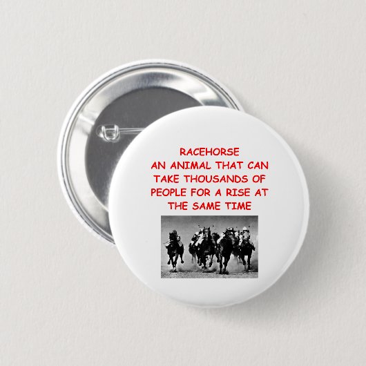 競馬 缶バッジ (正面&裏面)