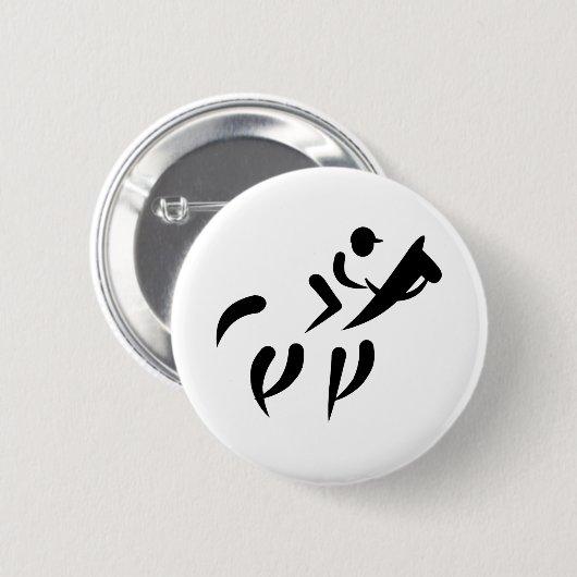 競馬 缶バッジ (正面&裏面)