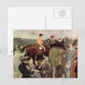 競馬c.1890 ポストカード (正面/裏面)
