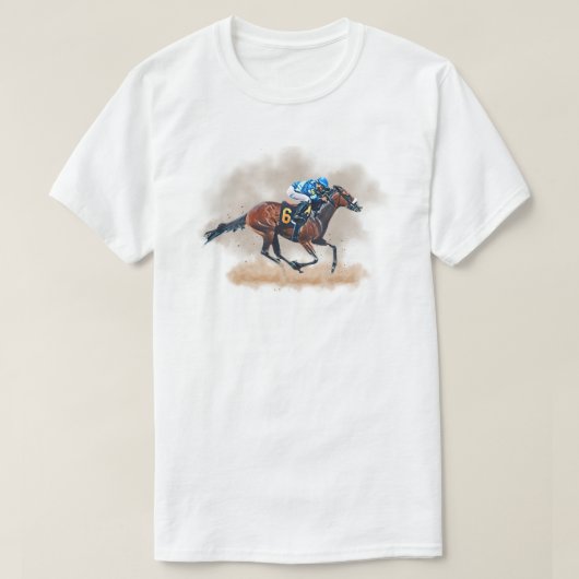競馬Tシャツ Tシャツ (デザイン正面)