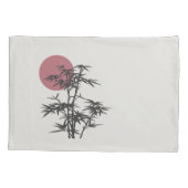 竹かわいらし/月枕のケースセット 枕カバー (裏面-左)