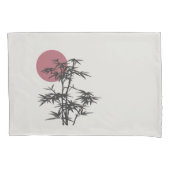 竹かわいらし/月枕のケースセット 枕カバー (正面左)