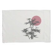 竹かわいらし/月枕のケースセット 枕カバー (正面右)