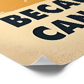 竹でさえも全てのポスターを直せないので ポスター (角)