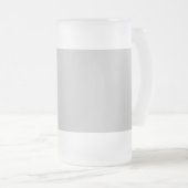 竹とエステティックのコーヒーマグ | 旅行とお茶 フロストグラスビールジョッキ (正面右)