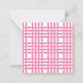 竹とグロスグレインギフトエンクロージャカード ノートカード (裏面)