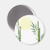 竹とトンボ マグネット (正面/裏面)