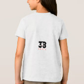 竹とハイビスカス トライブレンドTシャツ (裏面)