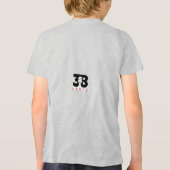 竹とハイビスカス トライブレンドTシャツ (裏面)