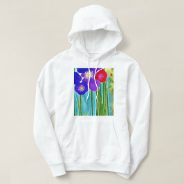 竹とハイビスカス パーカ