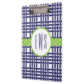 竹と穀物のクリップボモノグラムのード クリップボード (左)