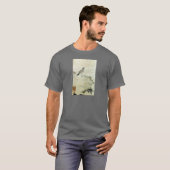 竹と雀,可翁雀と竹(詳細)花王 Tシャツ (正面フル)