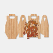 竹に乗ったクリムゾン・ドラゴン フェイバーボックス (折り畳みなし)