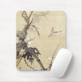 竹に鳥,其一鳥と竹， Kiitsu, Japan Art マウスパッド (マウス)