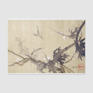 竹に鳥,其一鳥と竹, Kiitsu, Japan Art 薄葉紙