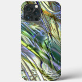 竹のスタイル、柔らかい真珠のような緑の黄色のストローク Case-Mate iPhoneケース (裏面)