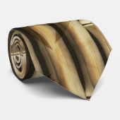 竹のテクスチャパターンスポーティメンズ ネクタイ (ロール)