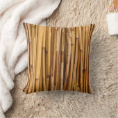 竹のテクスチャ クッション (ブランケット)