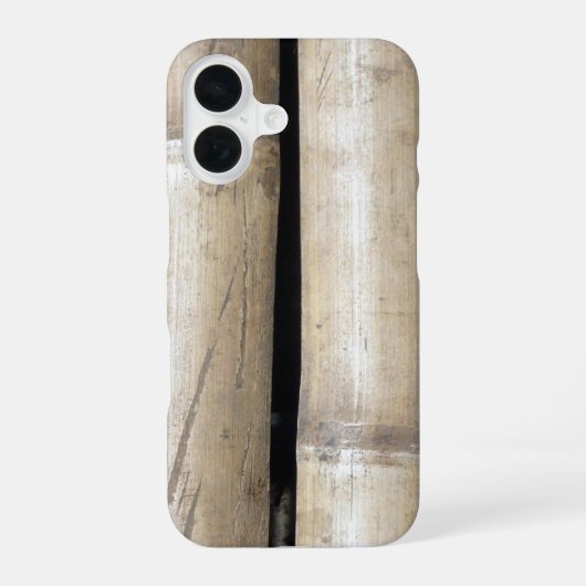 竹のデュオ iPhone 16ケース (裏面)