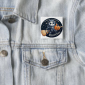 竹のブロムパンダを使った壮大なハロウィン 缶バッジ (インサイチュ)