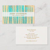 竹のホリスティック健康と自然の健康 名刺 (正面/裏面)