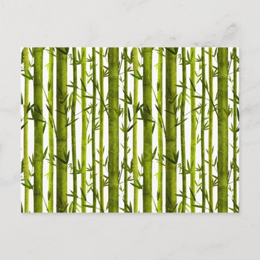 竹のレッスン ポストカード (正面)